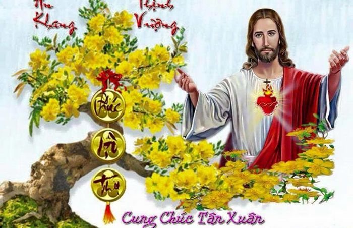 chúc tết đạo thiên chúa