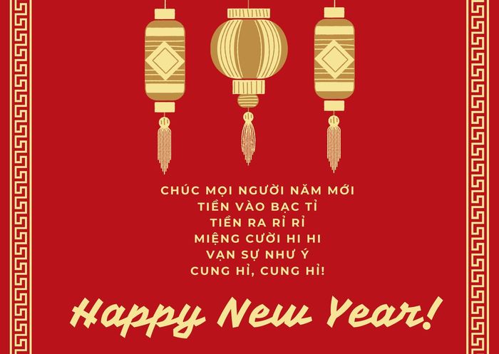 thiệp chúc tết ngắn gọn