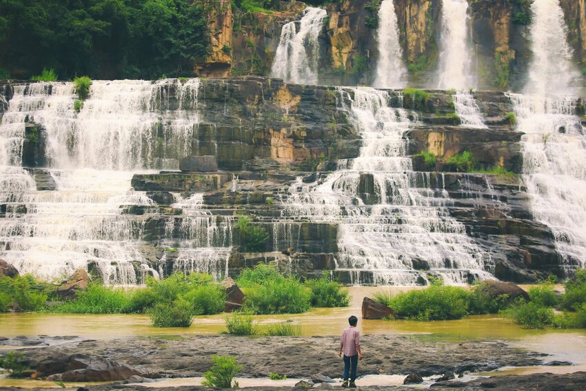 Thác Pongour trong tour du lịch Đà Lạt của Lets Việt Travel