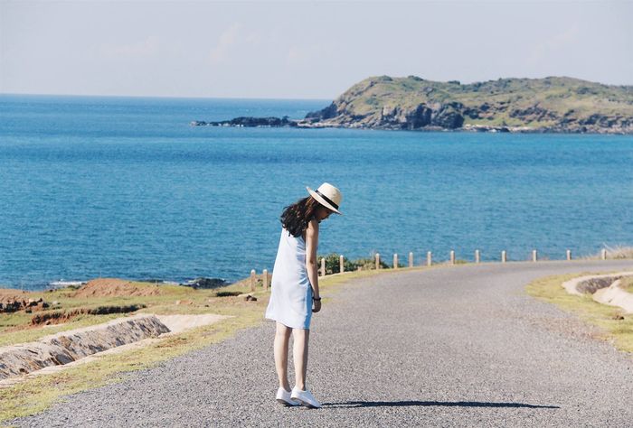 Cung đường ven biển đảo Phú Quý, một cảnh đẹp Phan Thiết