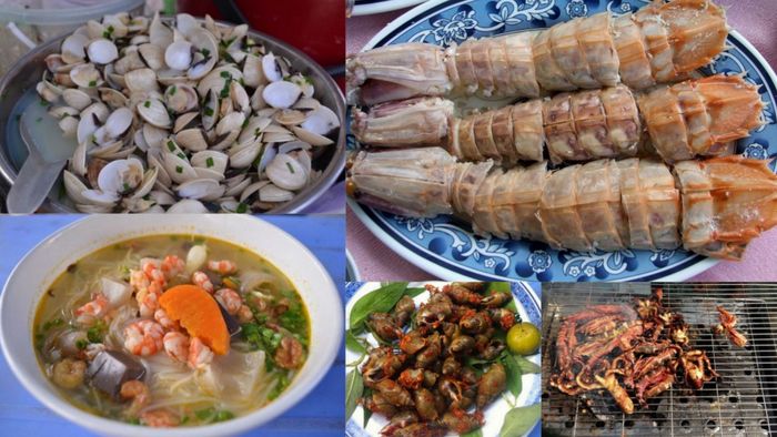 Hải sản tươi ngon trên bán đảo Sơn Trà
