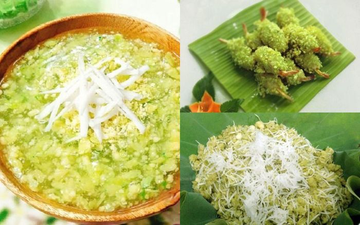 Các món ăn được làm từ cốm
