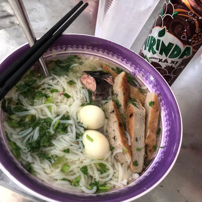 Bún chả cá lý tưởng để ăn sáng