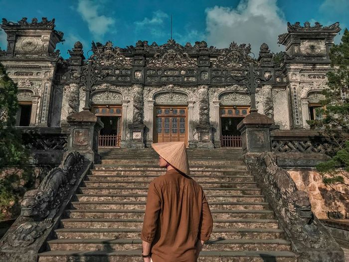 Lăng Khải Định cổ kính tại Huế