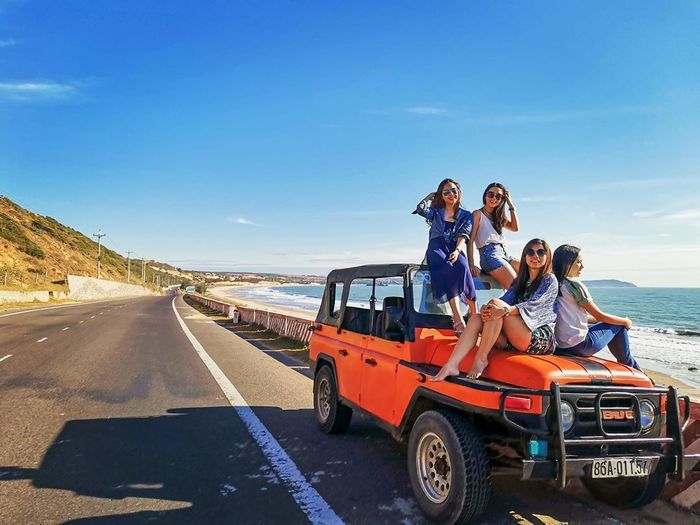 Check-in Bàu Trắng, Phan Thiết cực chất cùng xe jeep