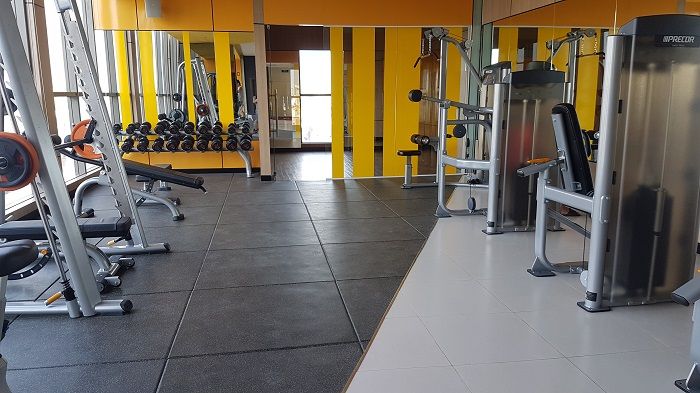 Phòng tập gym ở officetel saigon
