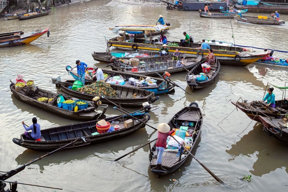 Chợ nổi Cái Răng, Cần Thơ – Nét văn hóa sông nước đặc trưng của Miền Tây